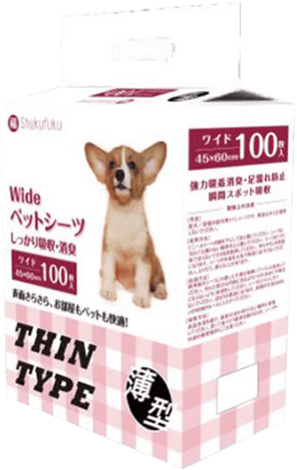 Shukufukuペットシーツ お徳用大容量 レギュラーサイズ