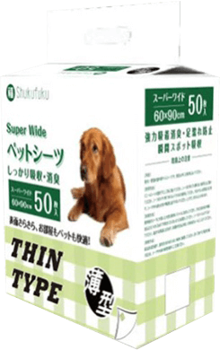 Shukufukuペットシーツ お徳用大容量 スーパーワイドサイズ